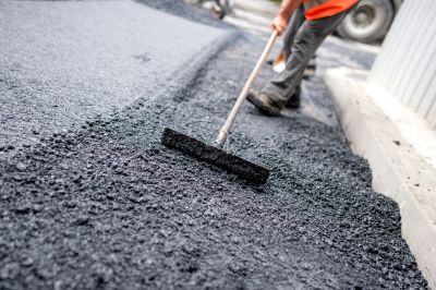 Layered Asphalt Application